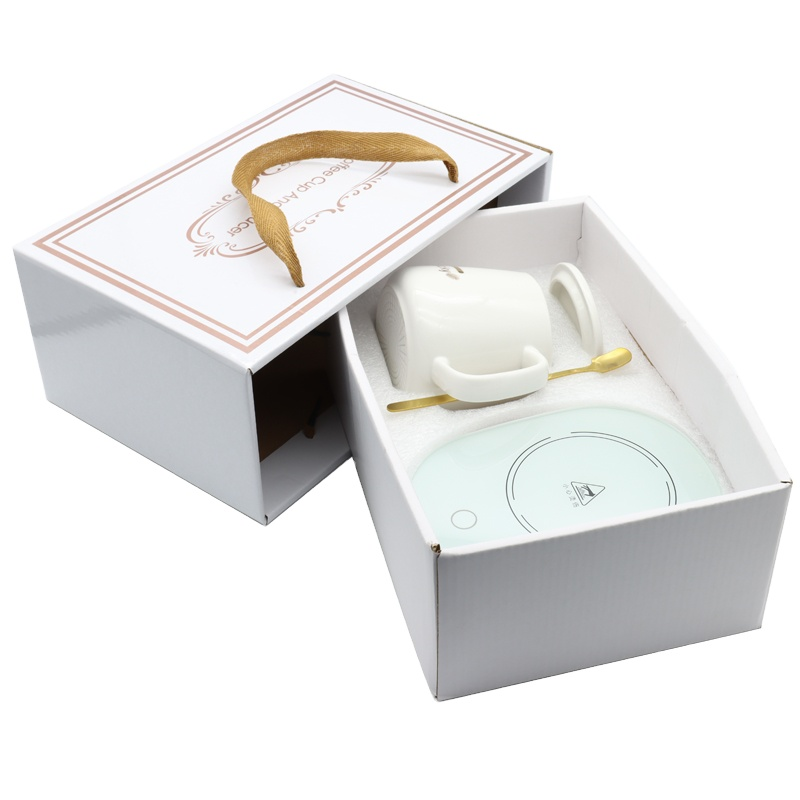 Classy Electric Coffee Warmer Coaster and Mug Set Classy Electric Coffee Warmer Coaster and Mug Set